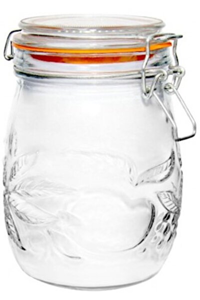 NO BRAND Borcan de sticlă cu închidere tip cataramă, Wek 0,75L, HOME CRAFTS, ...