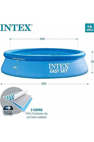 Intex 305cm 28120NP piscină de grădină extensibilă