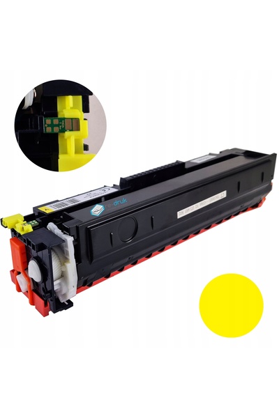 NO BRAND 1x Cartuș de toner de înlocuire pentru HP CF532A Y m154 m180 m181