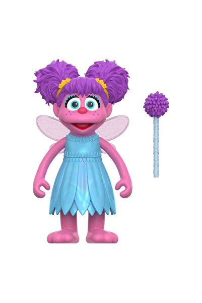 Super 7 Figurină de acțiune ReAction Sesame Street Seria 05 Abby Cadabby 10 cm