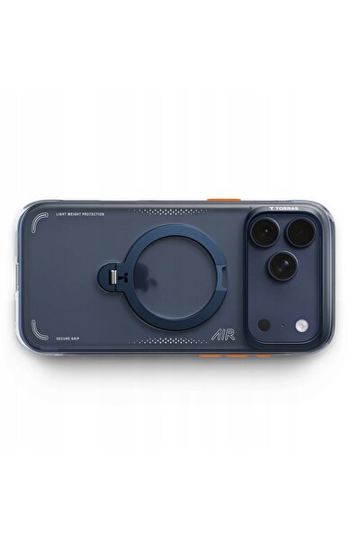 TORRAS Husă Ostand Q3 Air pentru iPhone 17 Pro - MagSafe cu suport
