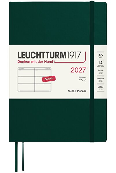 NO BRAND Agendă săptămânală A5 2027 Leuchtturm1917 FOREST