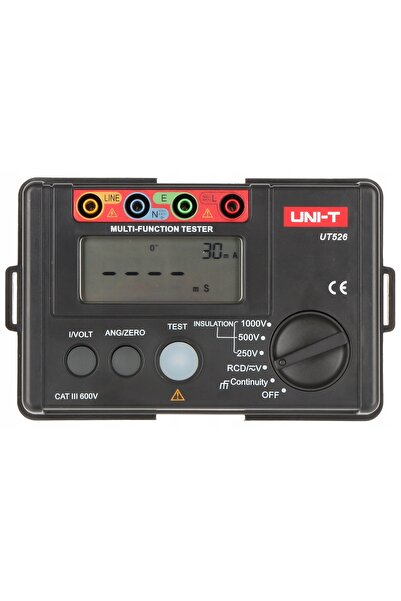 NO BRAND MĂSURATOR DE REZISTENȚĂ DE IZOLAȚIE ȘI TESTER RCD UNI-T