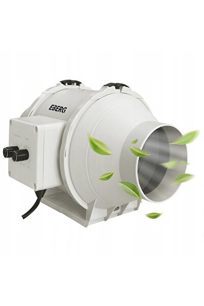 NO BRAND EBERG EMAX GROW 150 / 160 ventilator EC de conductă + controler de v...