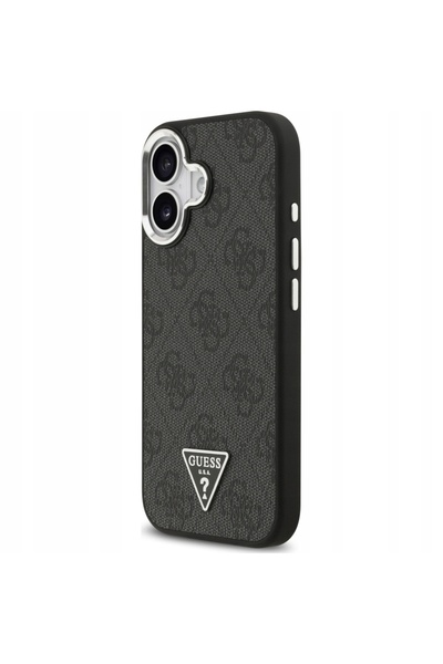 NO BRAND Husă pentru iPhone 17, Guess 4G Triangle Logo compatibilă cu MagSafe...