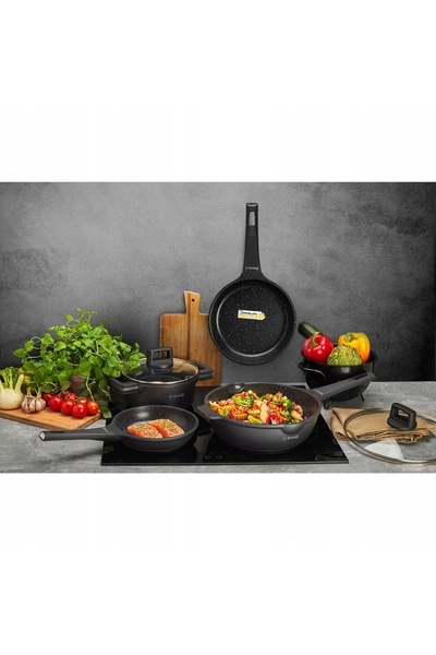 Starke Pro Tigaie mare de friptură Marble, pentru inducție, 28cm, Taylor Marble