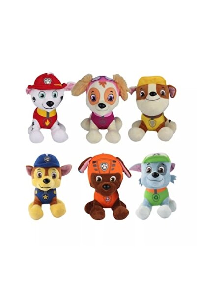 OEM Set de 6 jucarii de plus, Patrula Catelusilor
