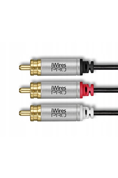 NO BRAND Cablu subwoofer Techlink iWires PRO (2xRCA - 1xRCA, Y) [711043] (3,0 m)
