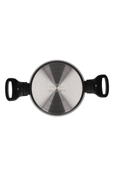 ZWIEGER Set complet de vase de gătit din inox 8 piese 16 18 20 24 CM + capace...