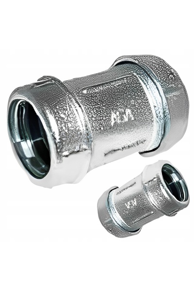 NO BRAND 1/2 " DN15 Conector galvanizat pentru reparații țevi, tip racord piv...