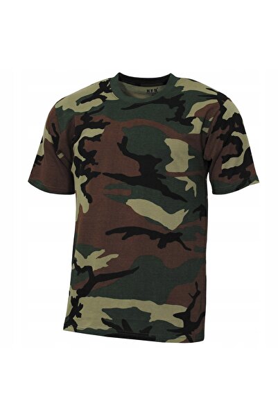 NO BRAND Tricou US Woodland, MFH, 100% bumbac, 140-145 g/m², militar XXL