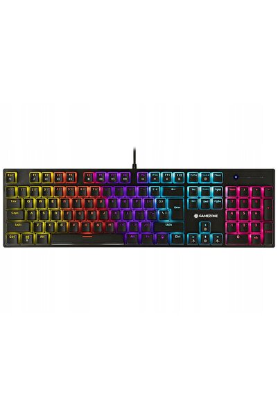 Tracer Tastatură de gaming cu fir, iluminată, mecanică, pentru gameri, layout...