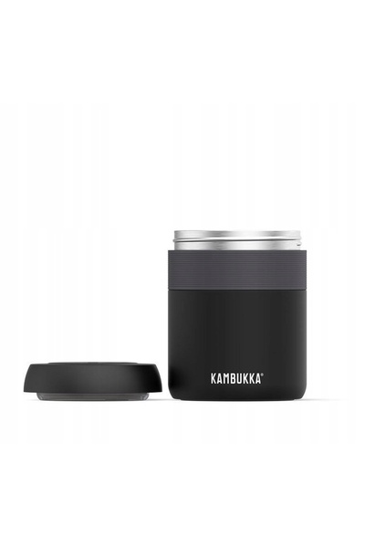 Kambukka Termos pentru mâncare Bora negru 600 ml