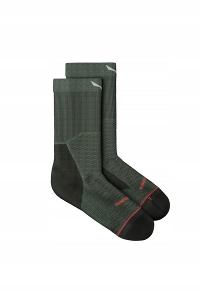 Salewa Șosete de trekking pentru femei Eagle Light Crew, gri, S_36_38