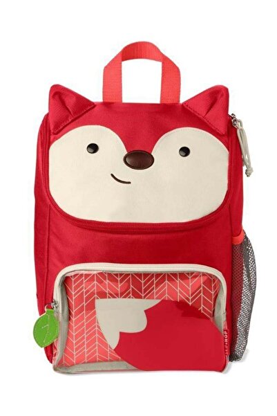 NO BRAND Rucsac școlar pentru copii Junior Zoo Lisek cu buzunar pentru sticlă...
