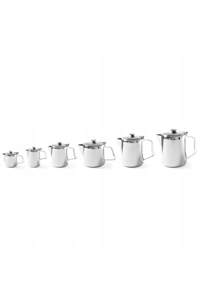 HENDI CEAINIC DIN OȚEL INOXIDABIL CU CAPAC PENTRU CAFEA ȘI CEAI 0.9L