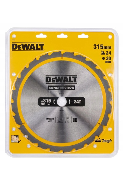 Dewalt Disc de ferăstrău pentru lemn 315/30MM DT1961-QZ
