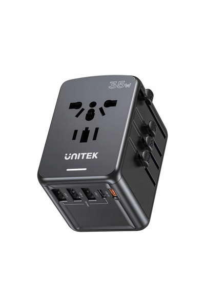 Unitek ADAPTOR UNIVERSAL DE ALIMENTARE CU PORT USB P1121ABK01