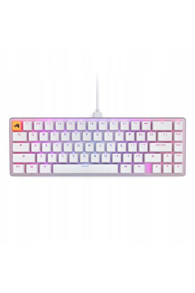 Glorious PC Gaming Tastatură mecanică GMMK 2 COMPACT FOX WHITE