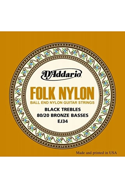 NO BRAND D'Addario EJ34 – corzi pentru chitară clasică cu capete rotunde