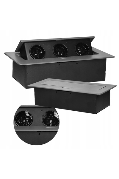 Orno Prelungitor încastrat pentru mobilier 230V