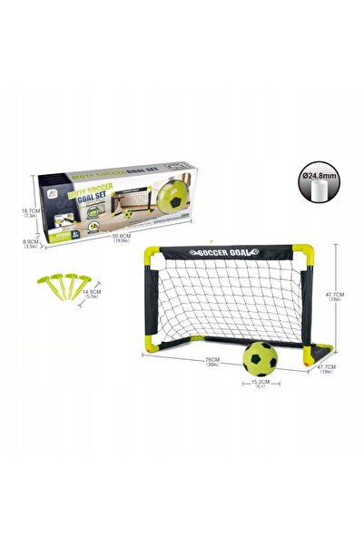 inSPORTline Set de fotbal pentru copii GOAL FOOTBALL FSGS200, pliabil, 76CM