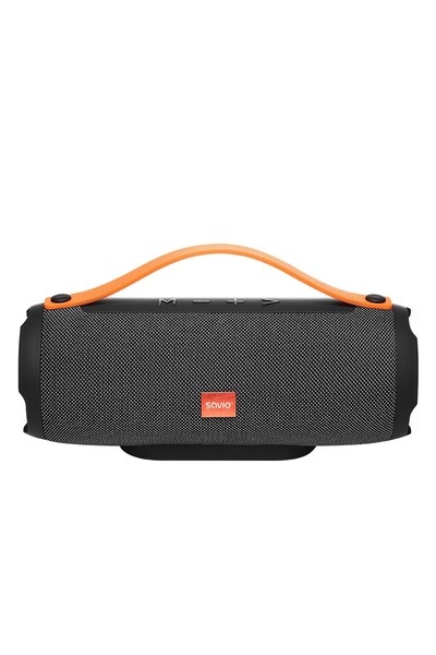 Savio Difuzor radio FM stereo fără fir, portabil, cu Bluetooth 4.0, slot SD ș...