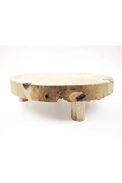 Home Styling Collection Platou de servire din lemn cu picioare pentru gustări...