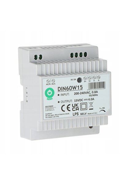 NO BRAND SURSA DE ALIMENTARE CU IMPULSE 15 V CC 4 A 60 W PENTRU ȘINĂ DIN POS ...