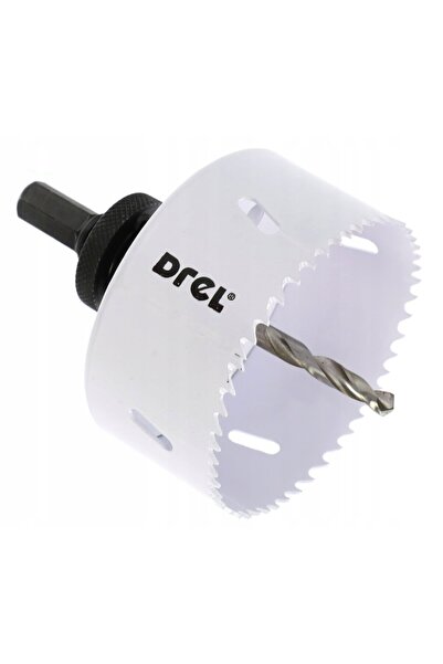 drel CAROTIERĂ BIMETALICĂ pentru METAL, LEMN, INOX, ALU, PLACĂ 105mm + ADAPTOR