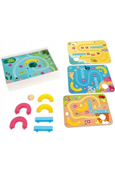 NO BRAND Joc educativ pentru copii: Traseu cu obstacole și minge Goula distra...
