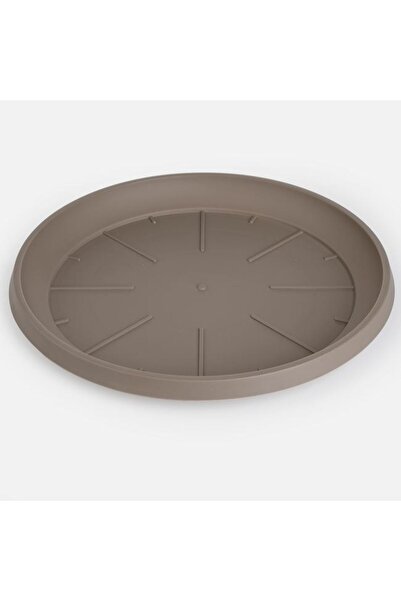 BAMI NETWORK Farfurie ghiveci flori plastic mocca Ø35.1x2.8cm