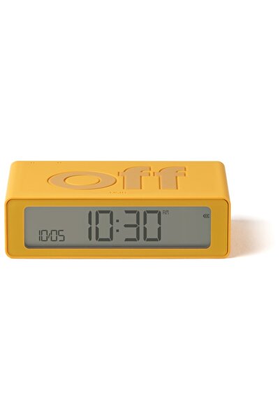 Lexon Ceas deșteptător mini Flip cu alarmă dublă, reîncărcabil prin USB-C, mi...