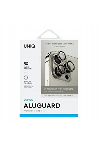 NO BRAND UNIQ Optix Sticlă de protecție din aluminiu pentru lentila camerei p...
