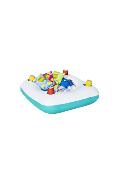 BESTWAY Piscina gonflabilă de grădină pentru familie cu scaun 218x218x48 cm