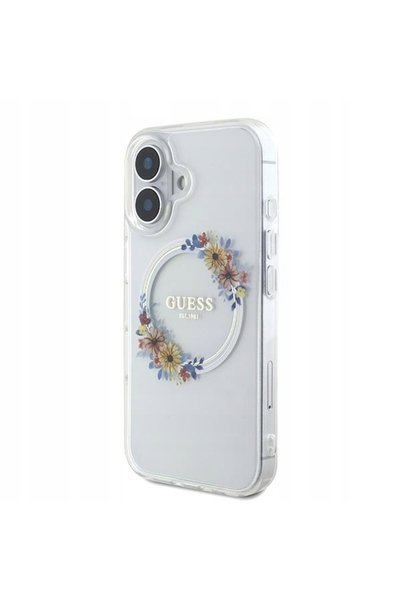 NO BRAND Guess GUHMP16MHFWFCT iPhone 16 Plus 6.7 " transparent/transparent har