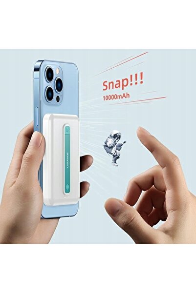 Usams Powerbank PB64 10000mAh 20W QC3.0+PD Încărcare rapidă wireless magnetică
