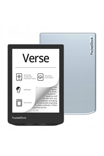 pocketbook Verse 629 E-reader de 6 inci, albastru, 8GB, Wi-Fi, Bluetooth