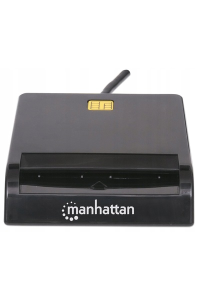 MANHATTAN Cititor de carduri Smart USB extern cu contact