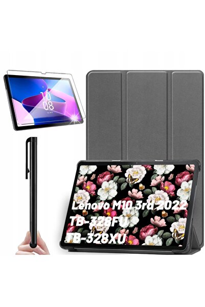 ALOGY Husă pentru Lenovo Tab M10 10.1 2022 a 3-a generație TB328 FU/XU + stic...