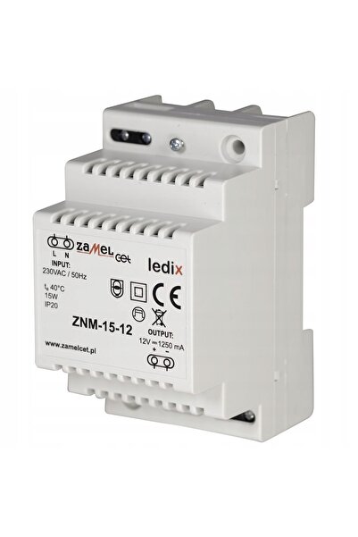 ZAMEL Sursă de alimentare modul LED 12V CC 15W ZNM-15-12