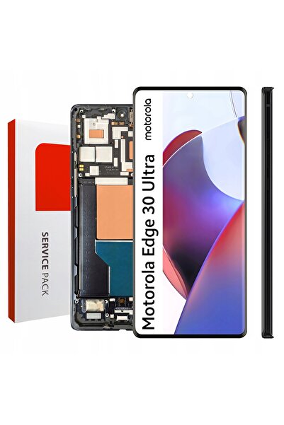 NO BRAND Display pentru Motorola Edge 30 Ultra Ecran LCD cu Ramă Original Zil...
