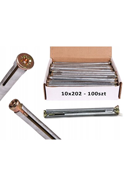 NO BRAND Conector tip diblu ancoră pentru toc de ușă futryn 10x202 metalic - ...
