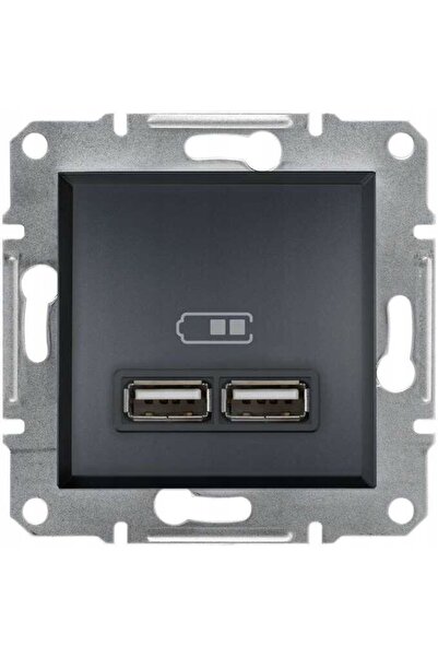 Schneider Electric EPH2700271 priză USB 2.1A fără ramă antracit SCHNEIDER-ASFORA