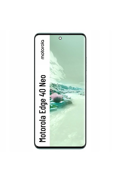 NO BRAND Display pentru Motorola Edge 40 Neo ecran LCD ramă verde original Zila