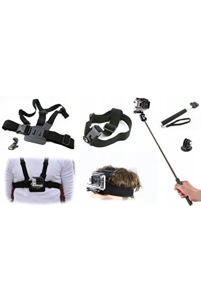 NO BRAND Set XXL de suporturi pentru trepied pentru camerele GoPro Hero 13, 1...