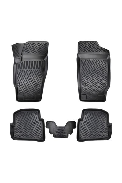 Skin Generics SET COVORASE AUTO CAUCIUC PENTRU SKODA FABIA I 1999-2007 Umbrel...