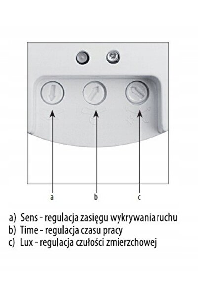 GTV Senzor microv波 (microwave) CM-3, montat pe tavan, 360 de grade, IP20, alb