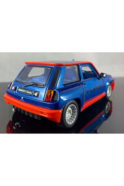 BBURAGO RENAULT 5 TURBO MODEL METAL 1:24 NIEB
