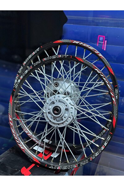 Palas Motor 17-19 ride it Kurulu Dizili Ön Arka CG Motosiklet Jant Seti ( Ön ...